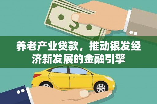 鼎湖养老产业贷款，推动银发经济新发展的金融引擎