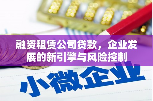 鼎湖融资租赁公司贷款，企业发展的新引擎与风险控制