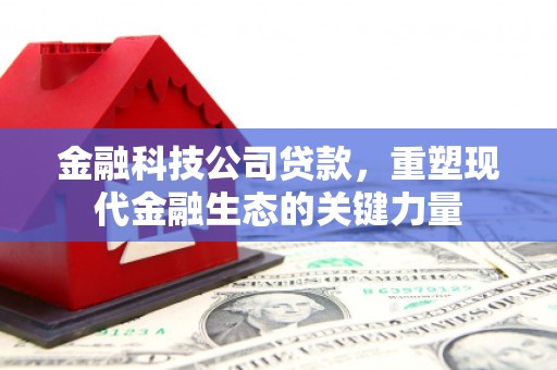 鼎湖金融科技公司贷款，重塑现代金融生态的关键力量