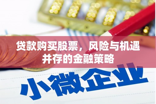 鼎湖贷款购买股票，风险与机遇并存的金融策略