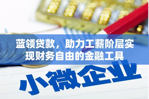 鼎湖蓝领贷款，助力工薪阶层实现财务自由的金融工具