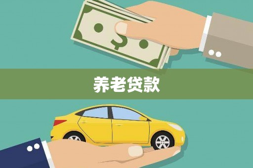 鼎湖养老贷款
